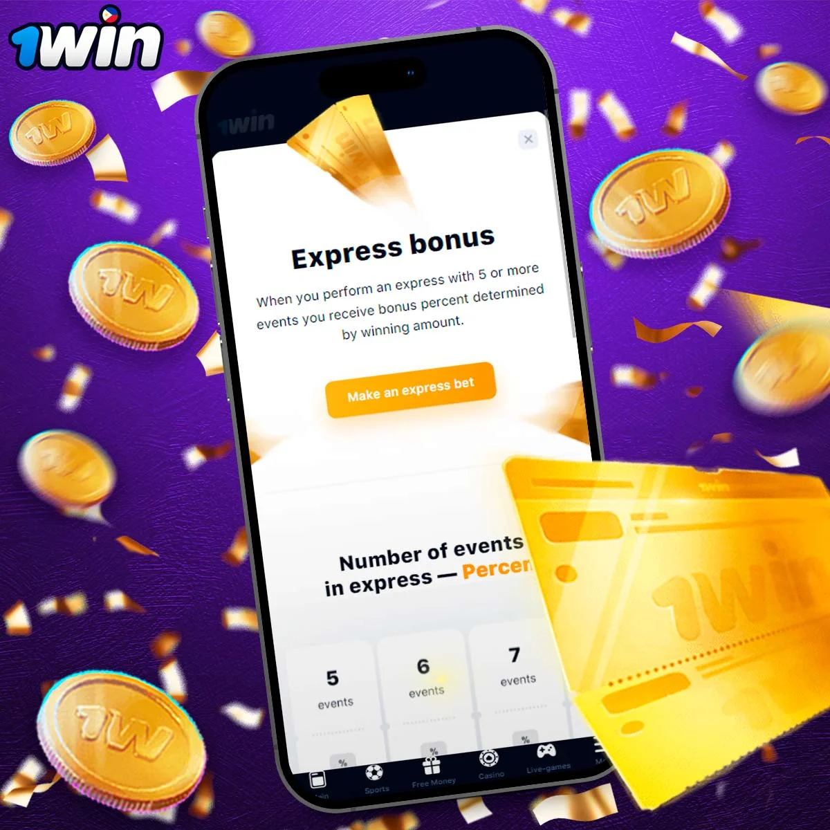 Information about Express Bonus 1Win